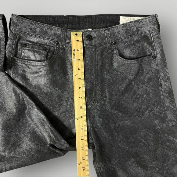 RAG & BONE Nina cropped high-rise straight-leg jeans - Picture 8 of 15